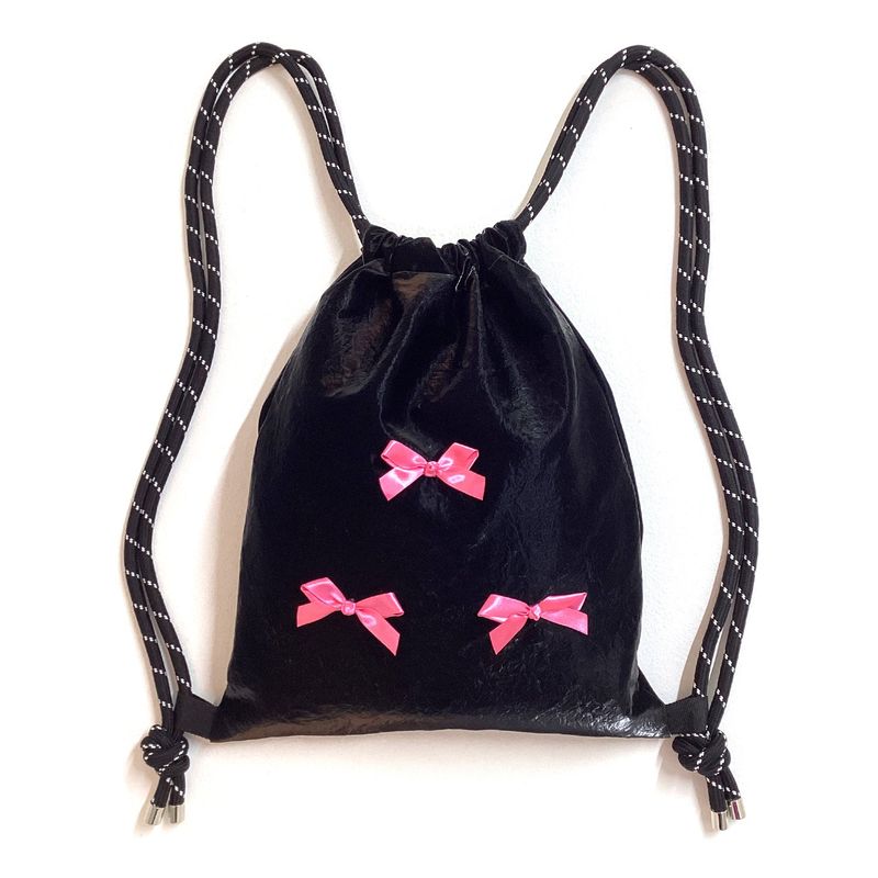 OTHER-worldly（アザーワールドリー）の「Ribbon Gym Sack [Pink]（Bags）」