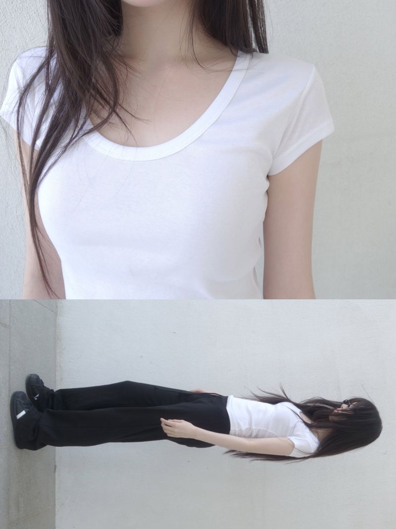 ZELENA（ゼレナ）の「basic u tee（Tops）」