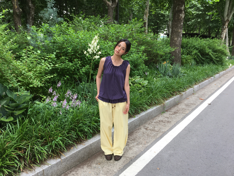 Park Wood String Pants (3color)