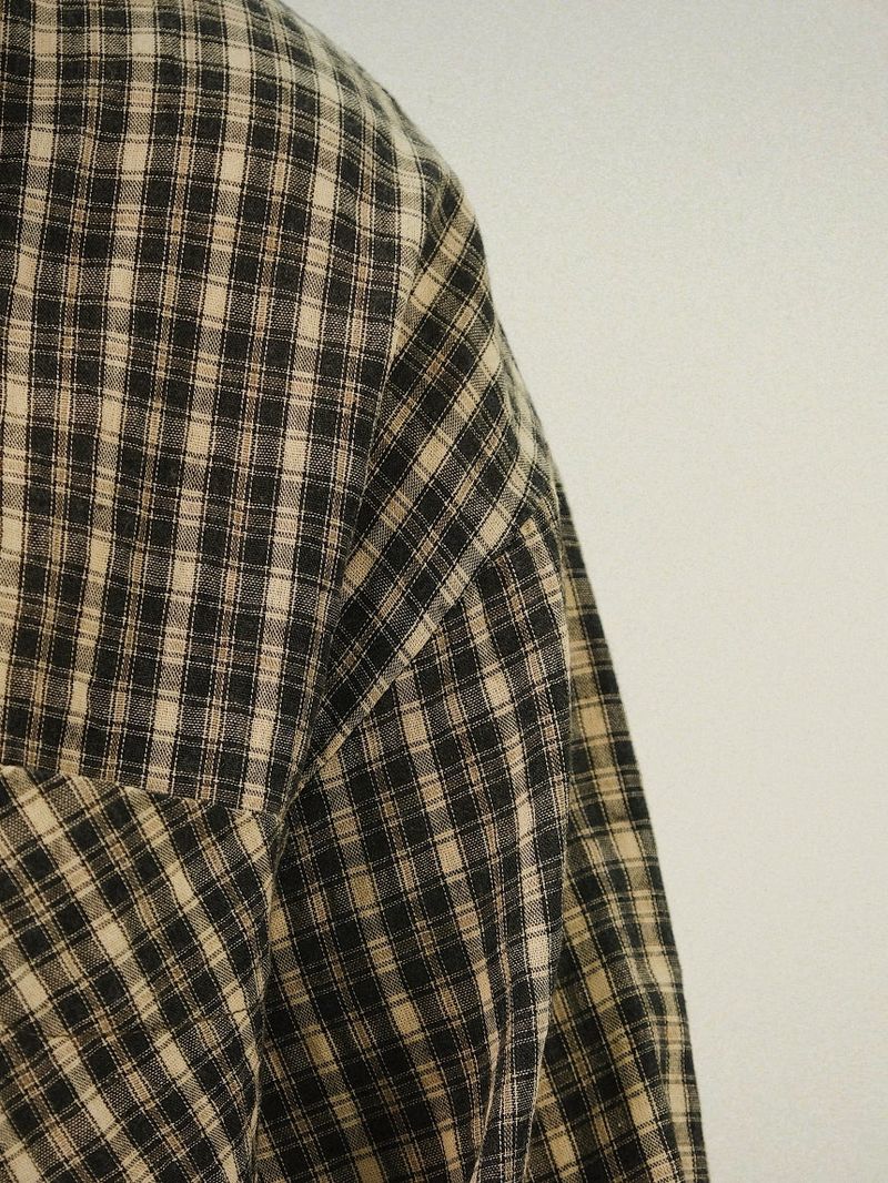 GA Nerd Overfit Check Shirts
