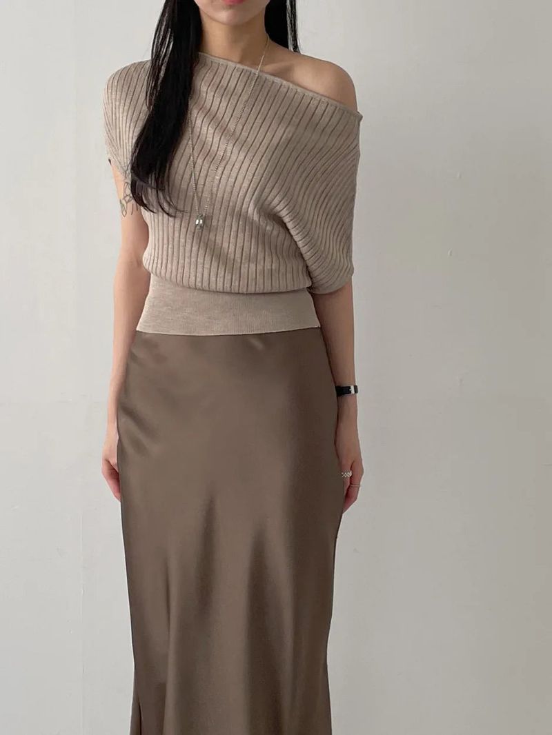 Viscose Off-ribbed Knit