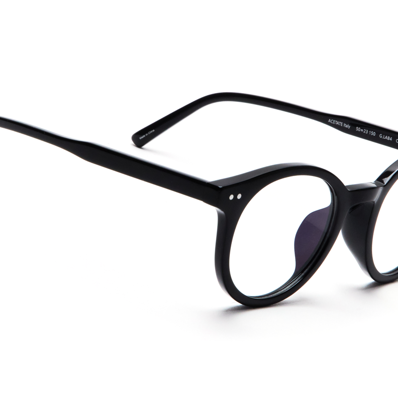 Horn-Trimmed Glasses G.LAB 04 C1