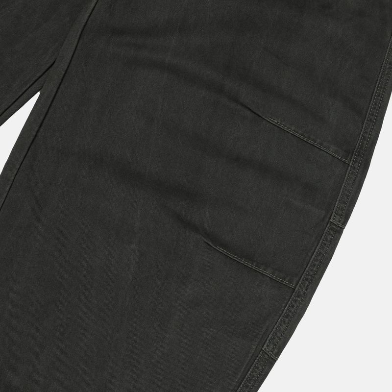Way pintuck curved pants