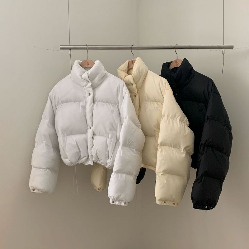 [BELLIDE MADE] Smoke Creamy Two-Way Short Padding