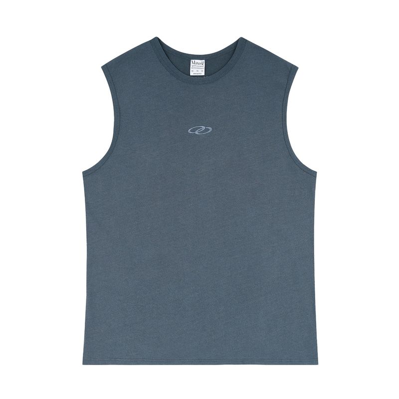 Cozy Pigment Sleeveless Darkblue