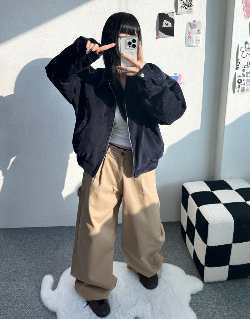 CARPENTER WORK BANDING PANTS🖤🩶💛 - 3 COLORS