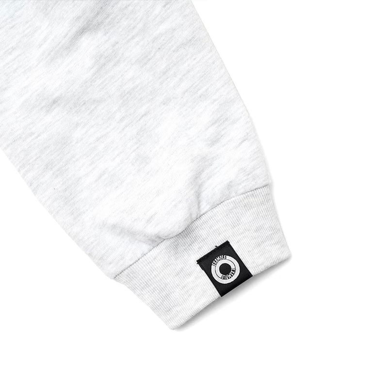 EXAMPLE CURSIVE CIRCLE LOGO BIGCOLLAR L/S TEE