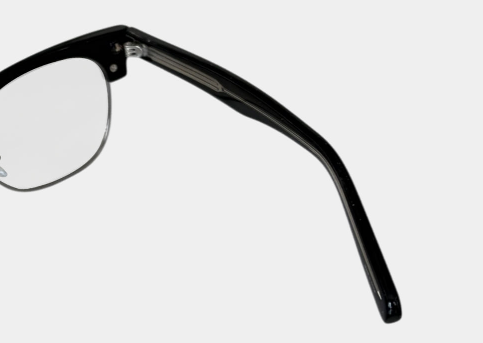 Fosville Classic Metal Half Frame Glasses