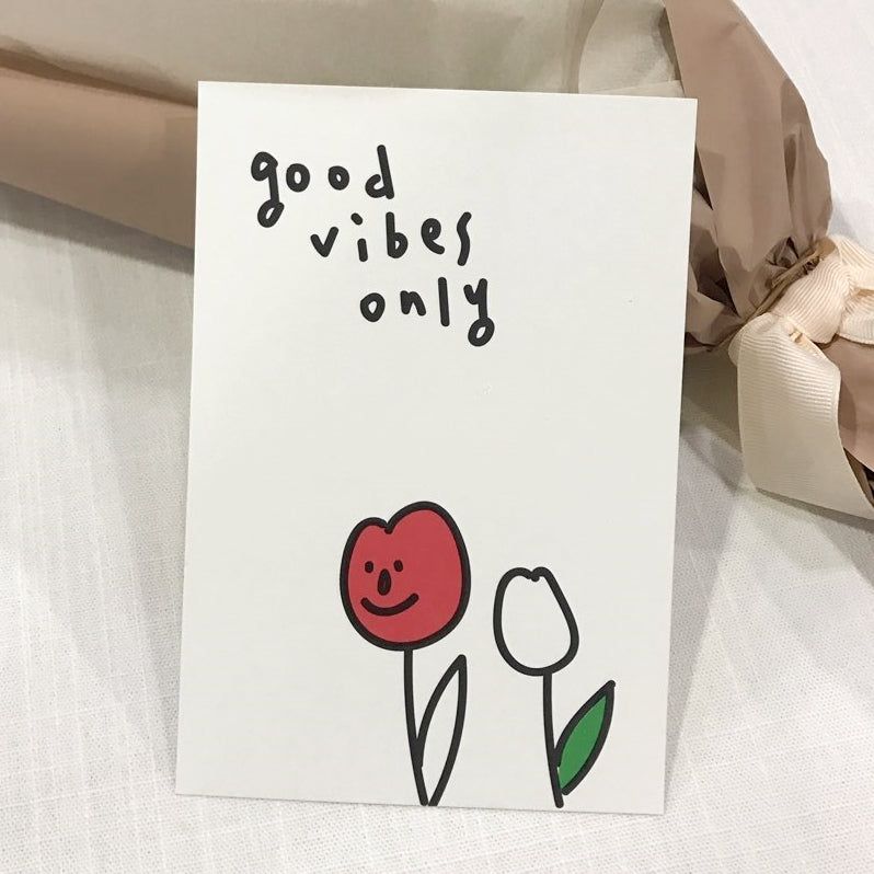 POSTCARD_GOOD VIBES ONLY