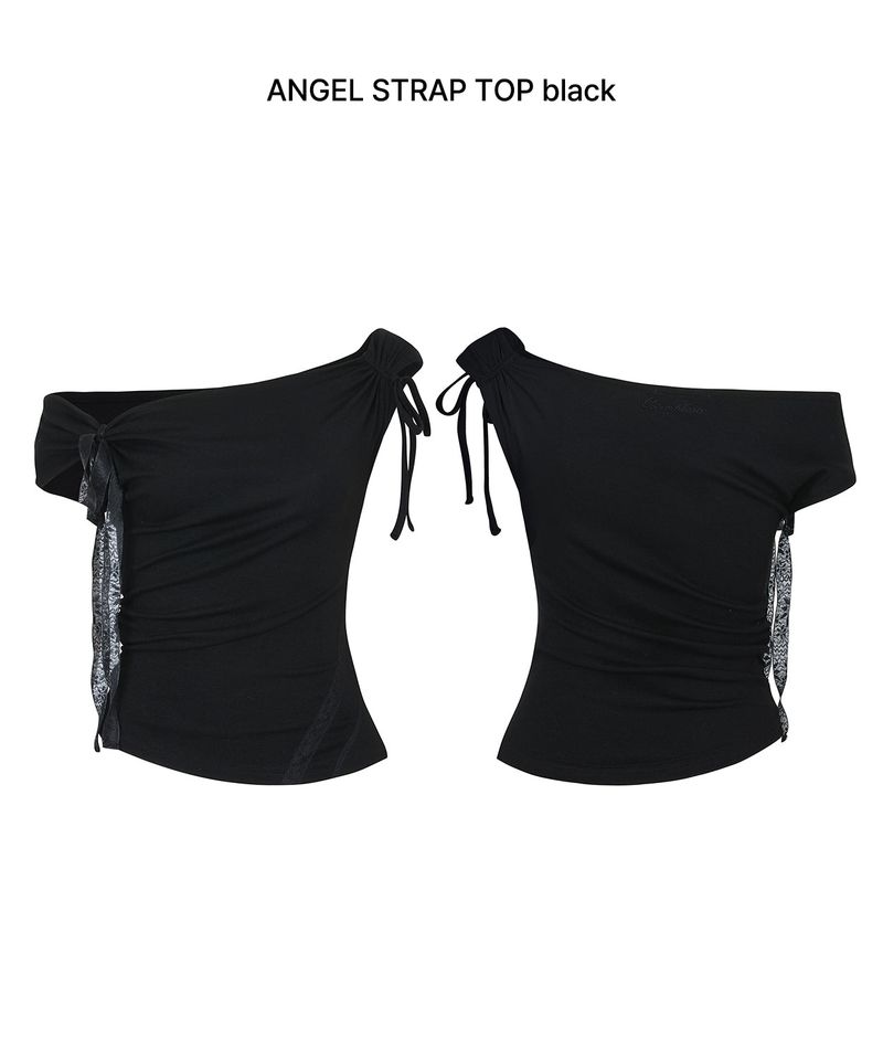 ANGEL STRAP TOP black