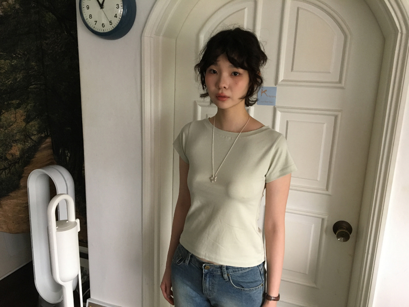 Plant Silver Necklace (1color)