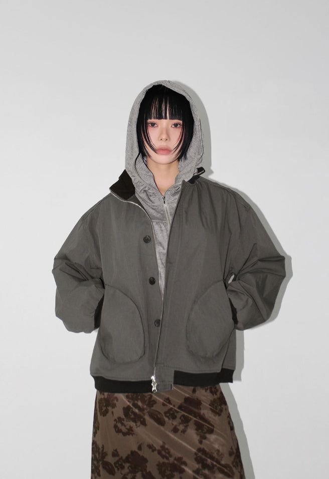 AAKE（アケ）の「HIDDEN BUTTON TANKER JACKET（Jackets/Outerwear）」