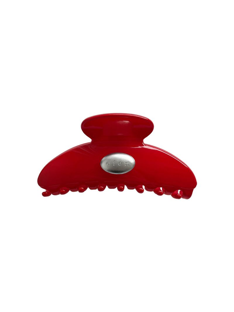 Logo Button Hair Clip M