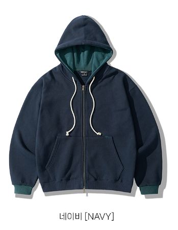 26FW★ Soft Nap Hood Zip-Up
