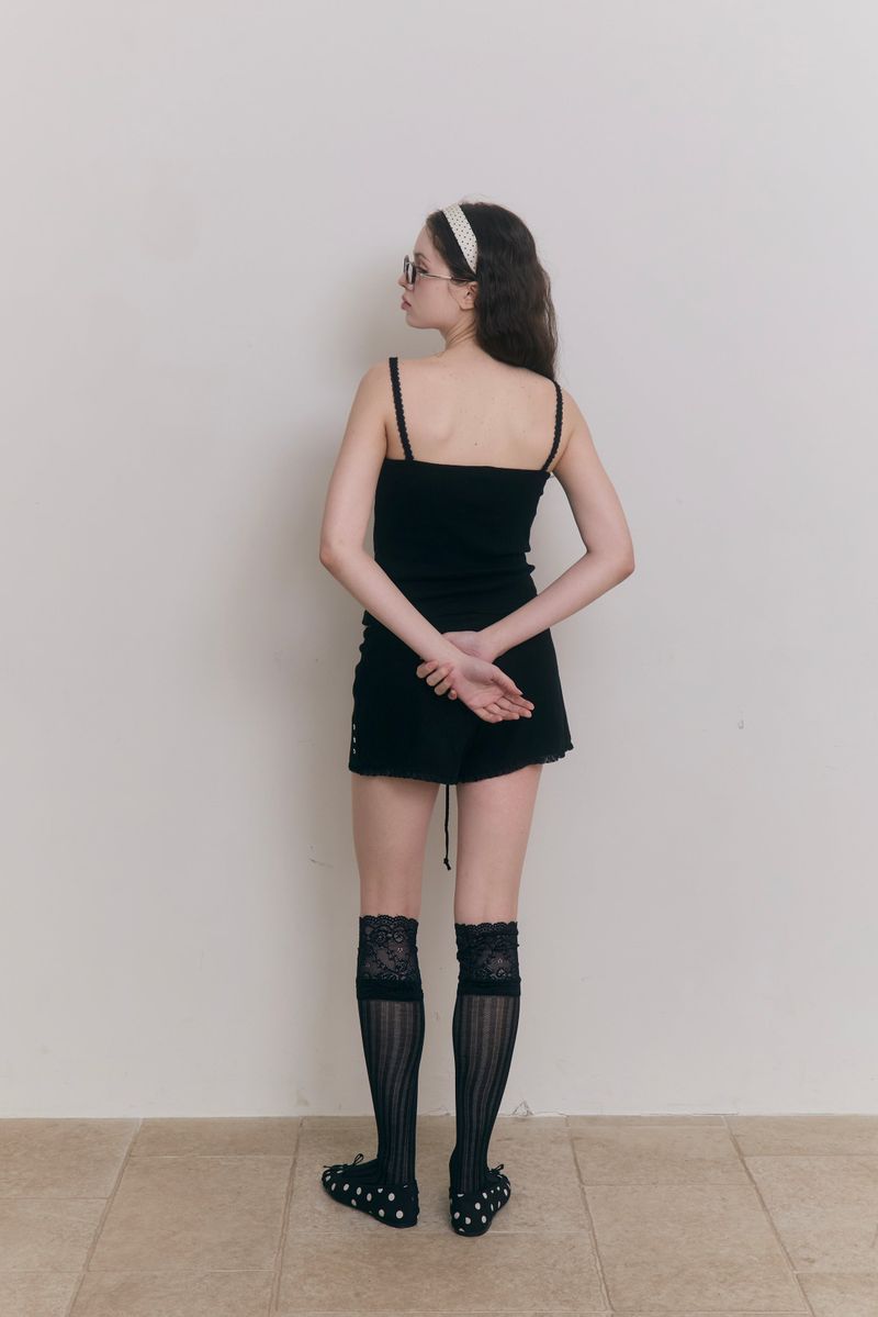 Sweet Dreams Lace Shorts (Black)