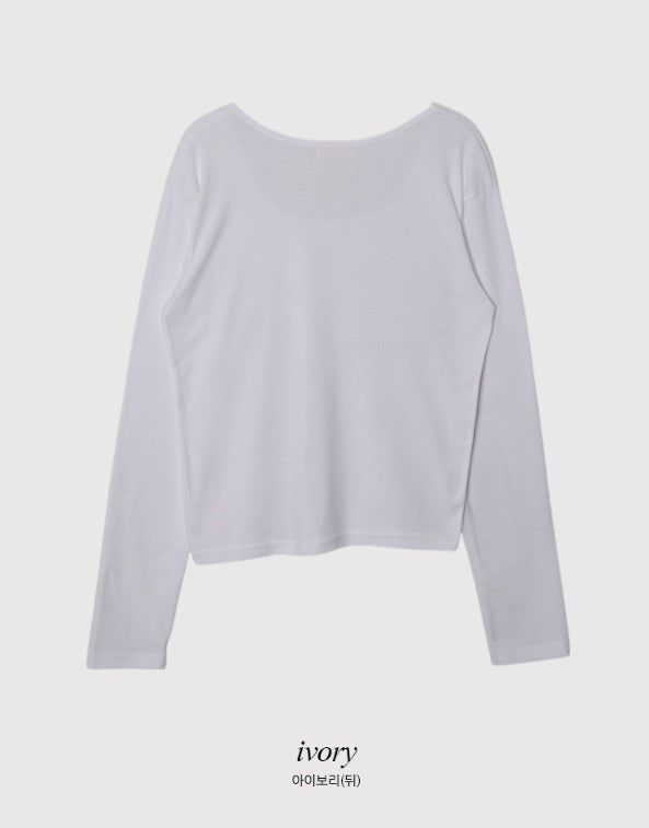 ST Cotton100 Basic Layered T-shirt (6color)