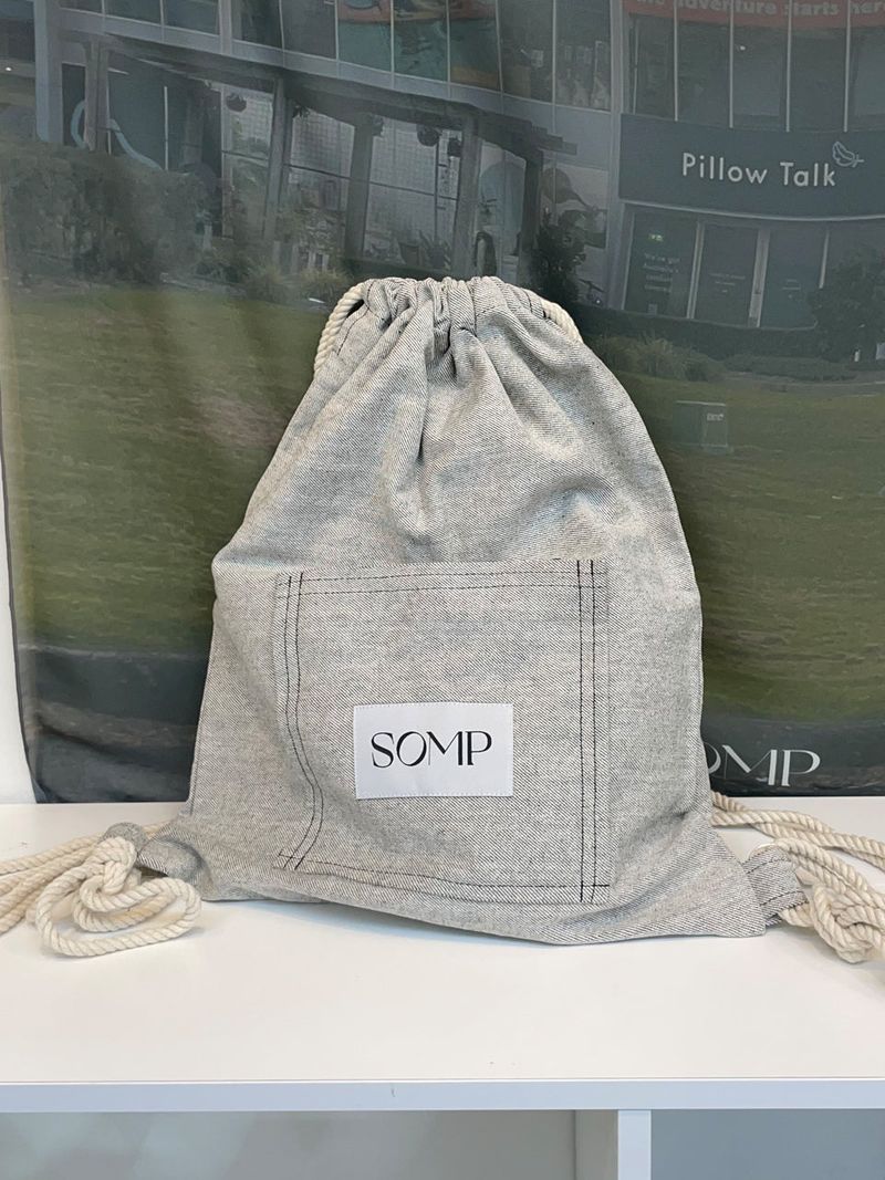 SOMP（ソンプ）の「White denim multi bag（Bags）」
