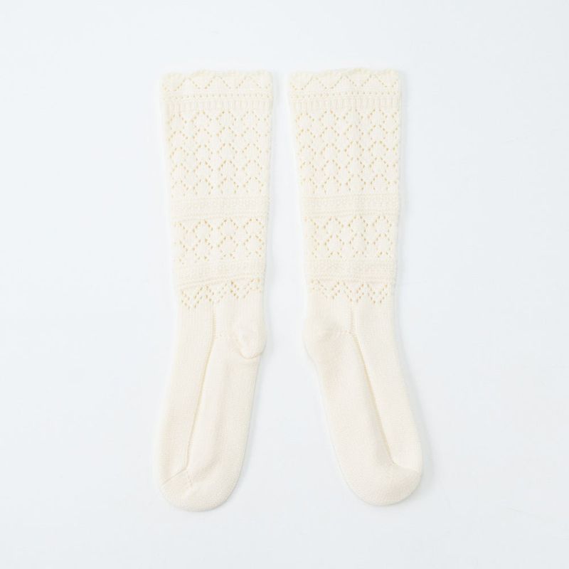 Mori knit knee socks (2color)