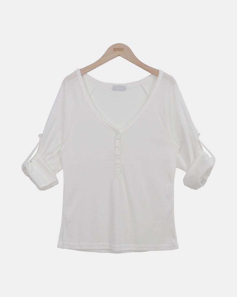 Siniz Roll-Up 7-Sleeve T-Shirt