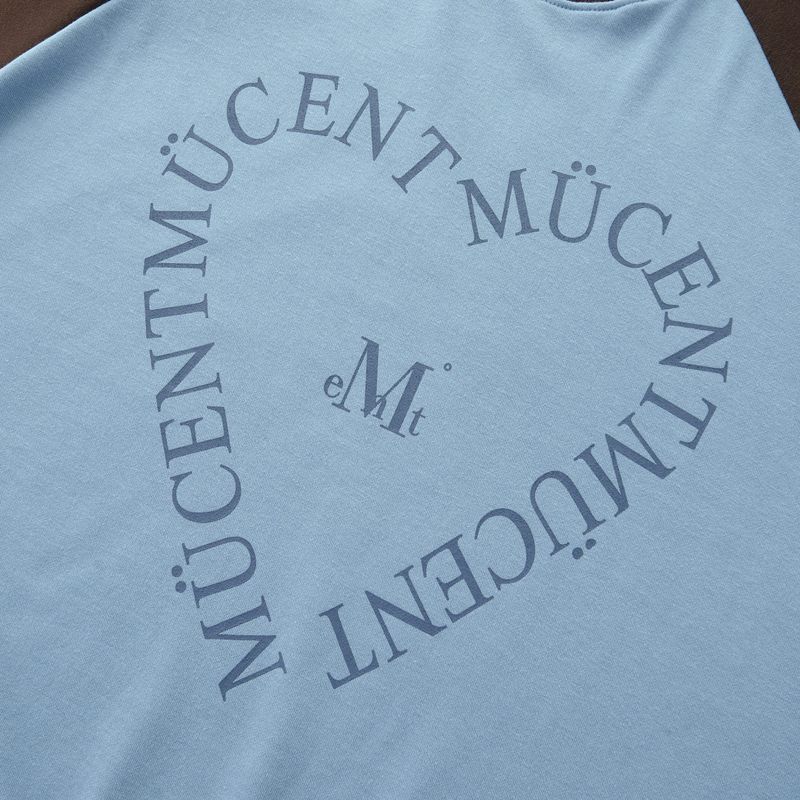 ハートレタリングラグランMTM (4Color)