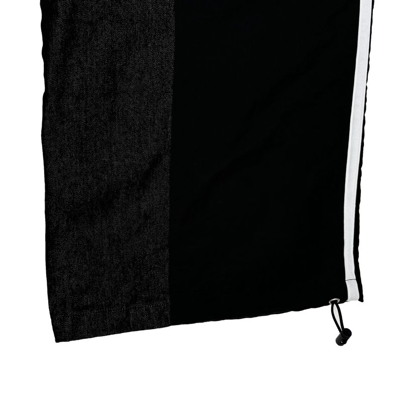 Washa denim mix pants