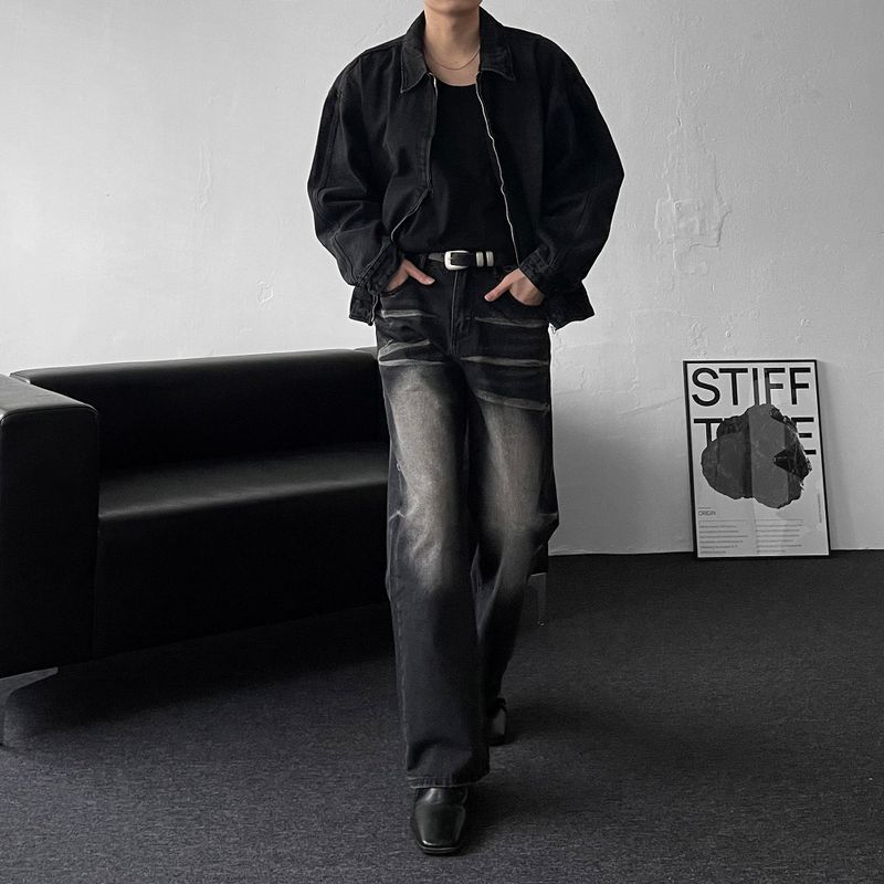DV Backrovan Black Blue Vintage Jacket