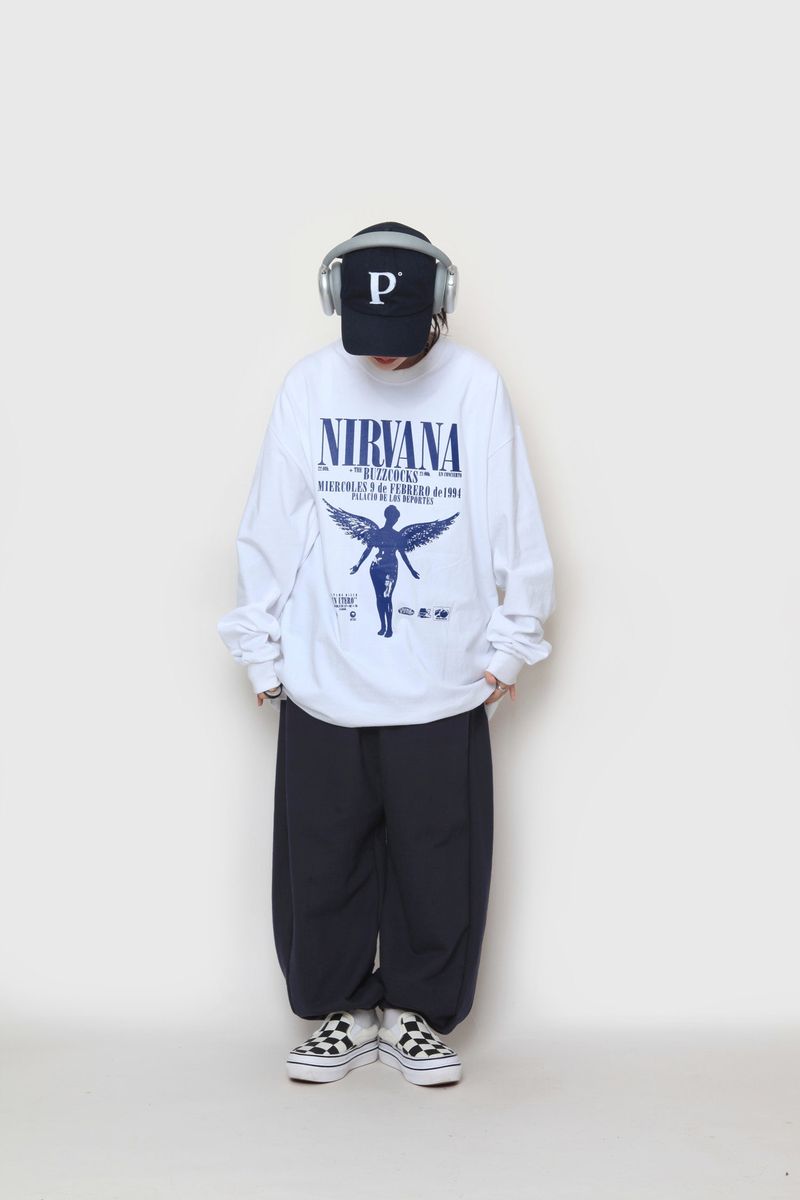 Nirvana Angel Long Over Sleeve T