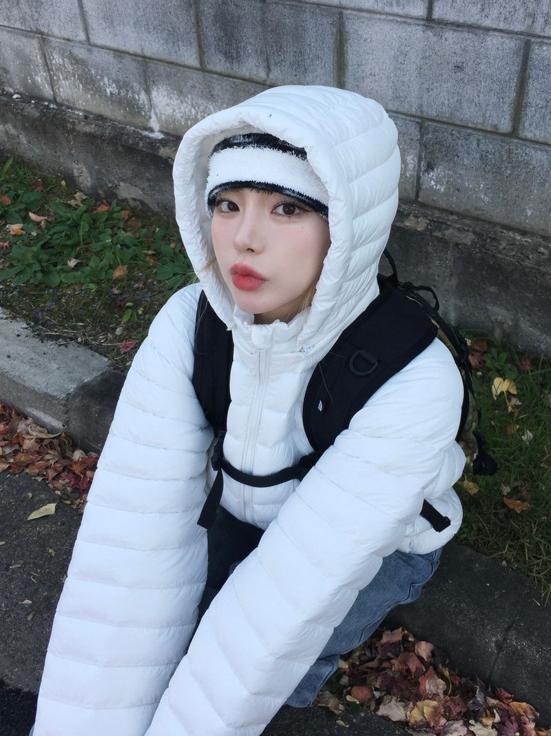 Detachable hood, two-way lightweight padding (4c)