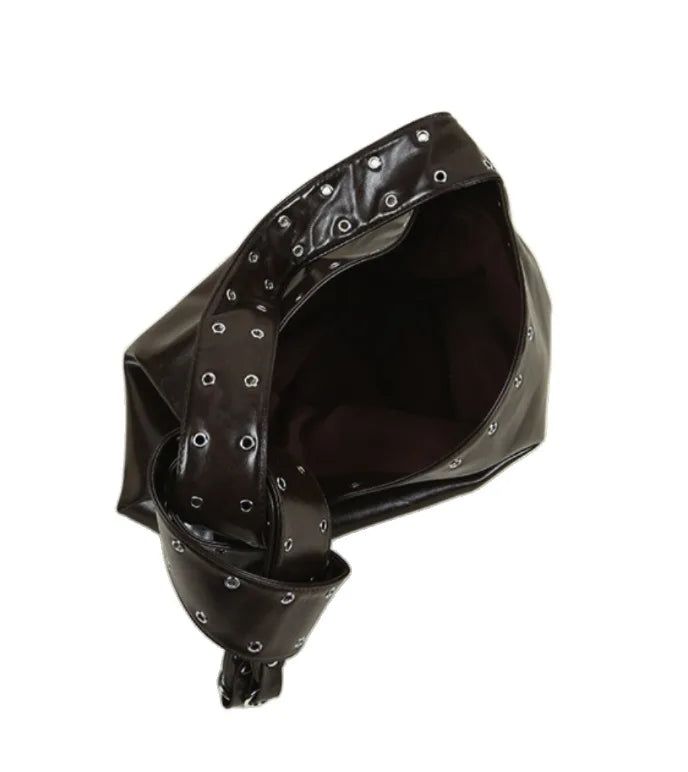 Dara Eyelet Strap Hobo Bag
