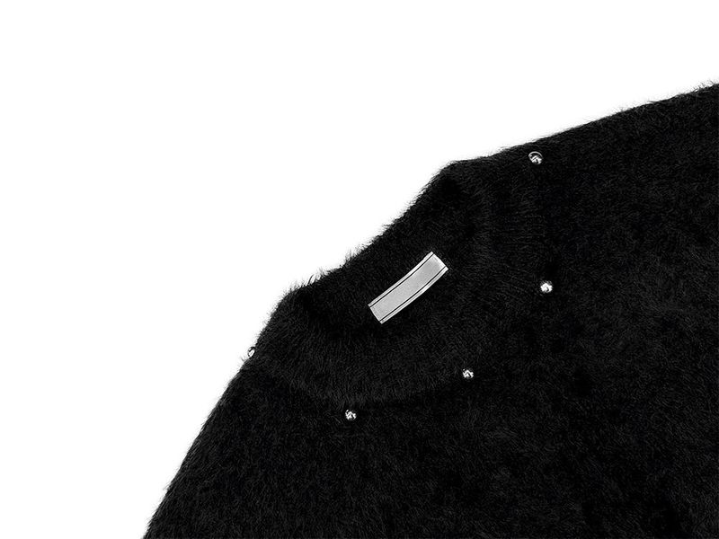 Chloe Pearl Angora Knit