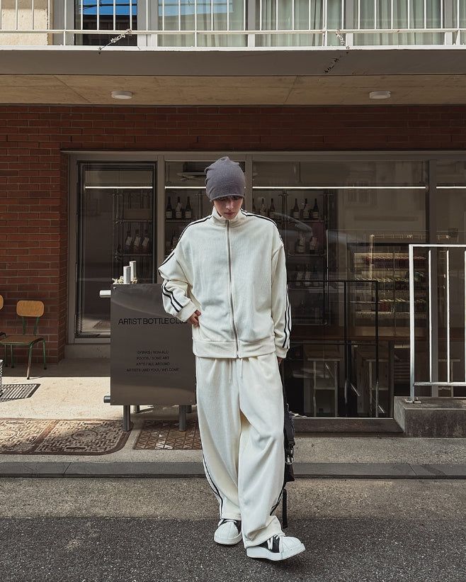 Kcat Velour Track Top Jersey