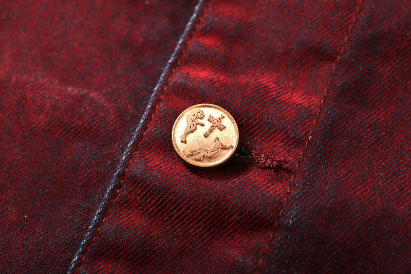 BLAZE WASHED FLOCKED DENIM SHIRT