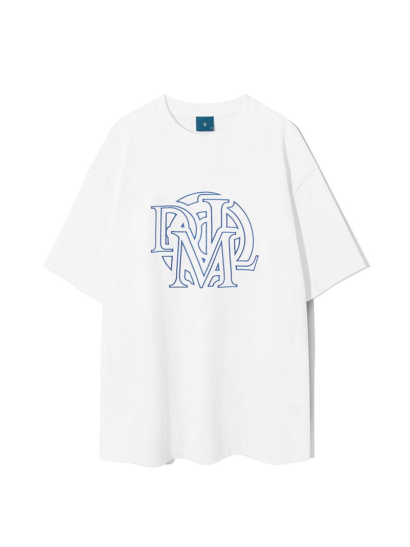 DIAMOND LAYLA（ダイアモンドレイラ）の「ステッチロゴ半袖Tシャツ（トップス）」