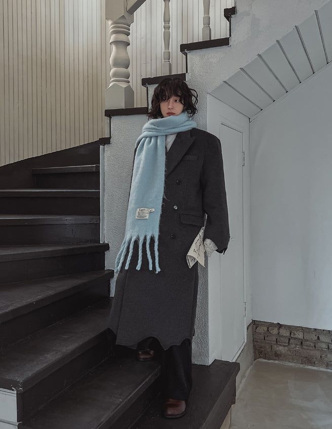 Leak damage wool double coat