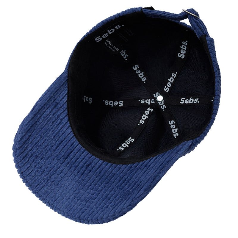 Sebs. CORDULOY ball cap-BLUE