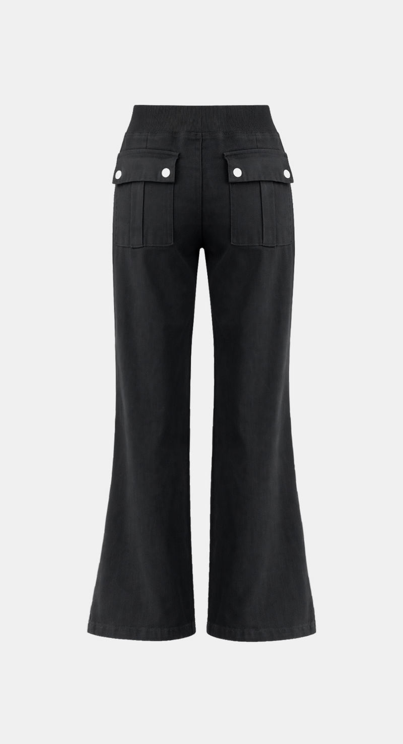 [LONG/SHORT] Noel Banding Slim Bootcut Pants