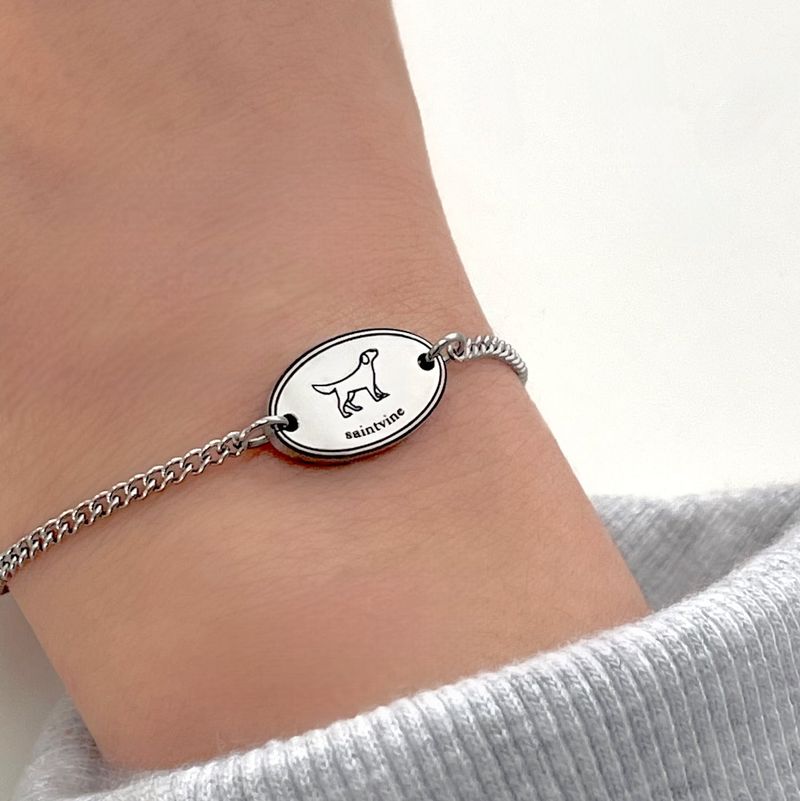 saintvine（セイントバイン）の「Basic bracelet for abandoned dogs（Accessories）」