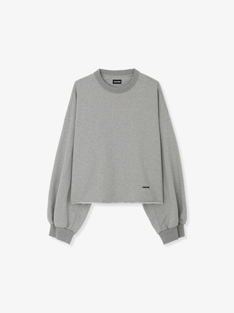 UNCMN（アンカモン）の「OVERSIZE CROPPED SWEATSHIRTS（Tops）」