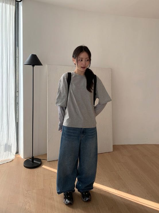 Shandp Wide Denim Pants