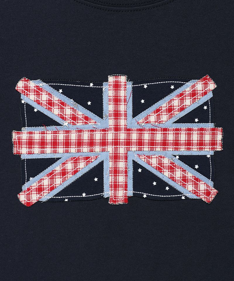 UNION JACK SS TEE NAVY(CV2GMFT517A)