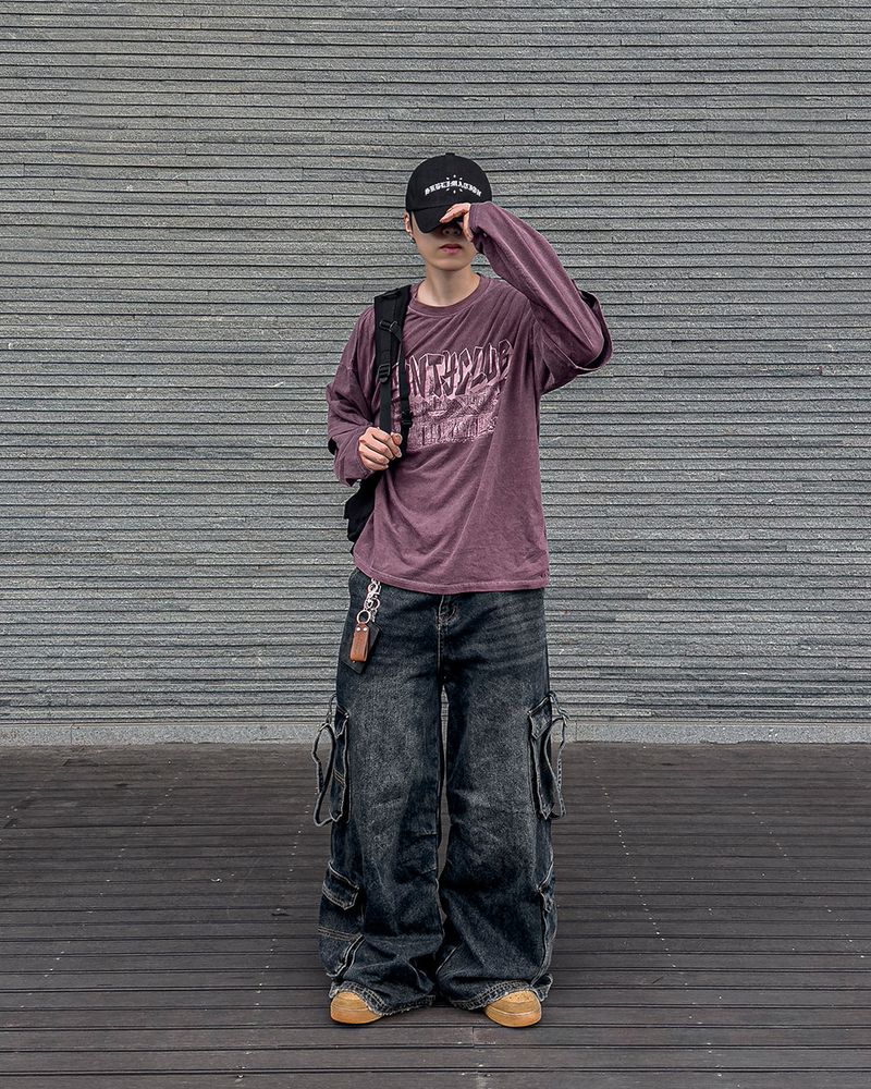 County Layered Long Sleeve T-shirt