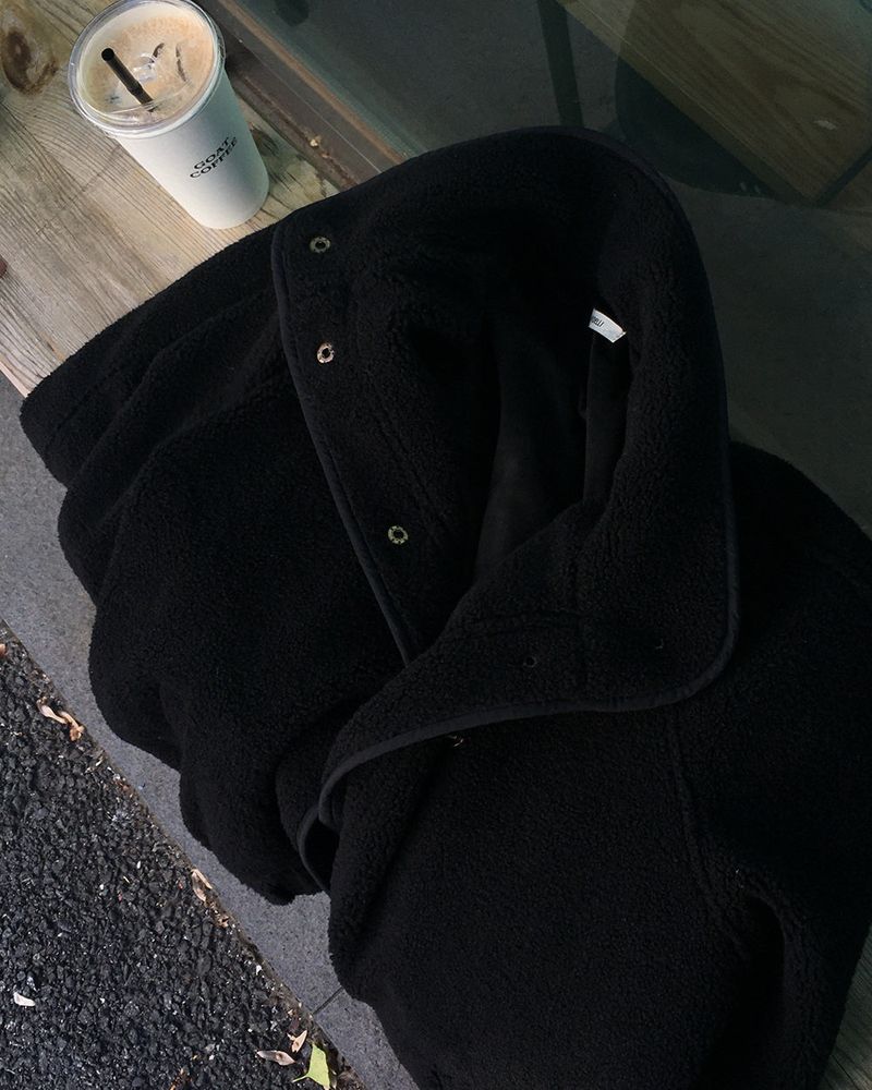 [ORIGINAL] Cable Wool Fleece Jumper