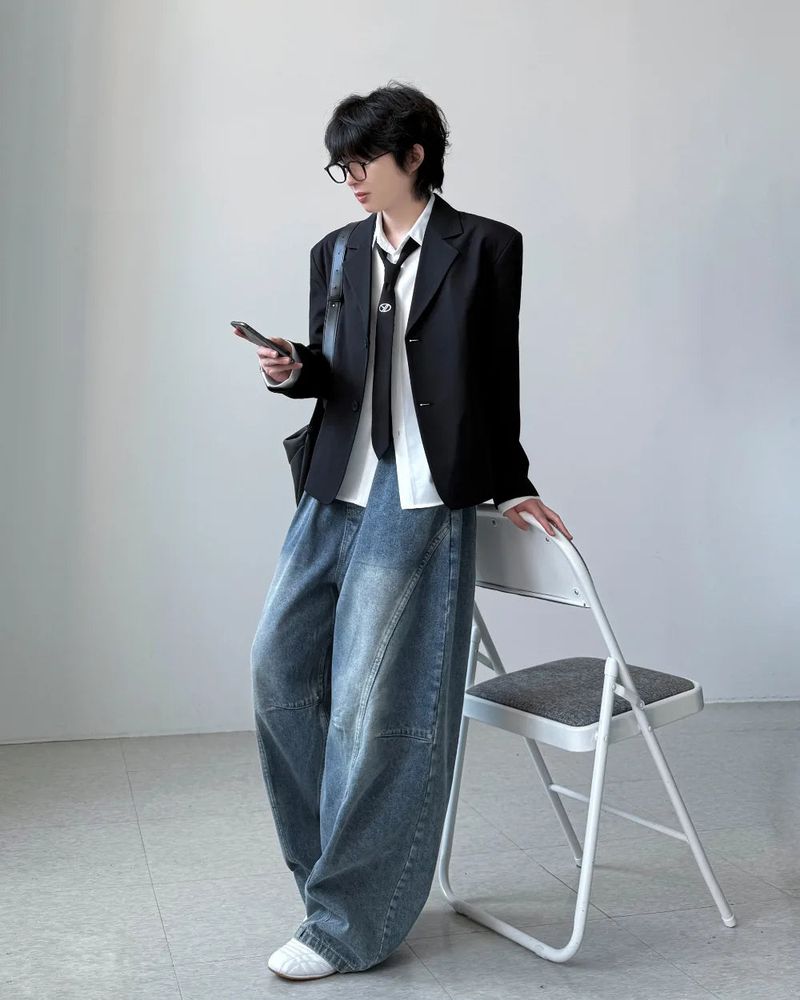 Auto Curve Balloon Denim
