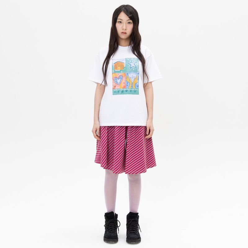 Twister Storybook Tee - White