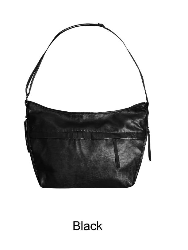 Debes Leather Crossbody Bag