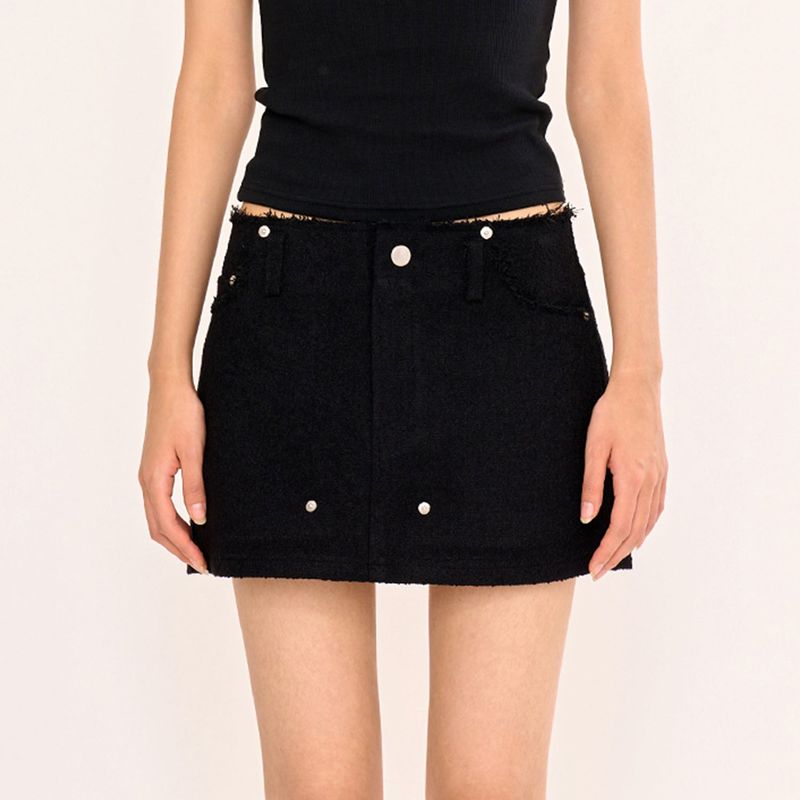 RockChic Mini Skirt(Tweed)