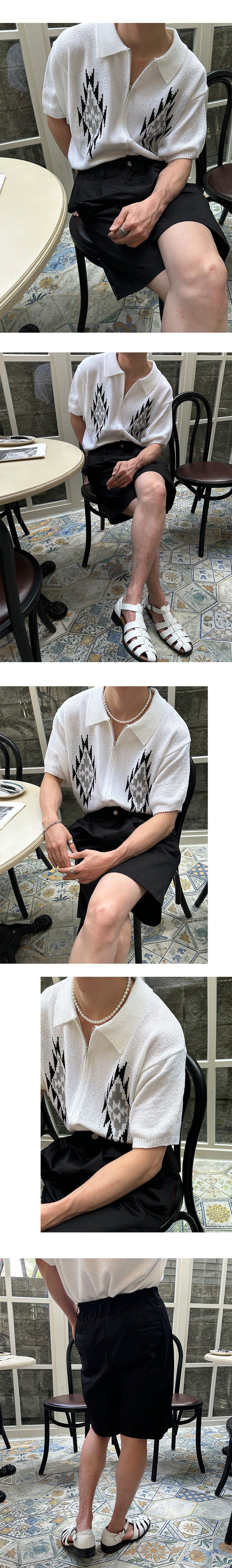 [S/S] Bio pin tuck bermuda pants(5color)