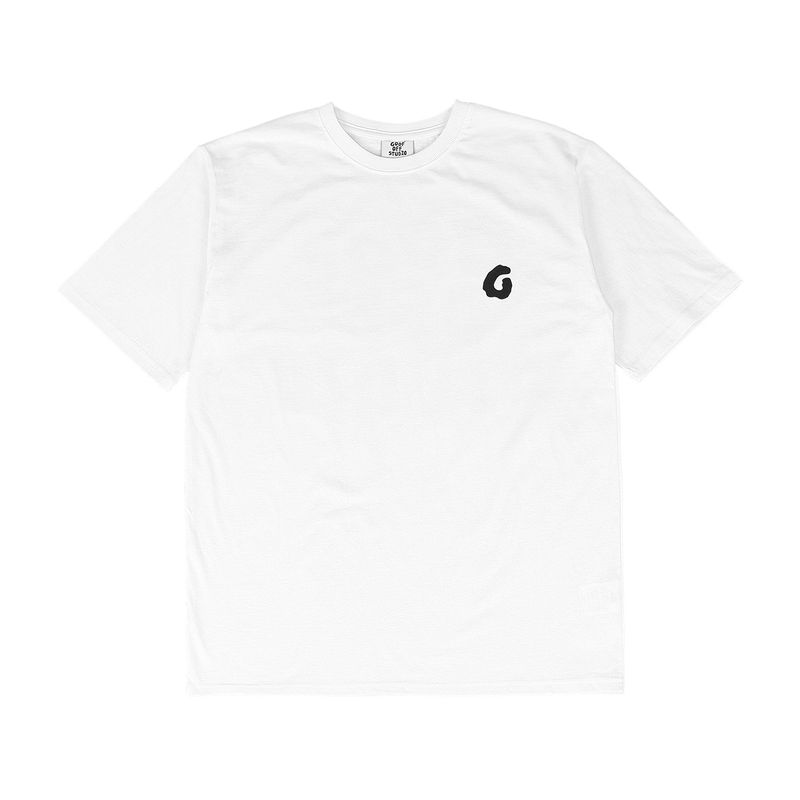 GOOFOFF MAIN LOGO TEE - ( White - Black )