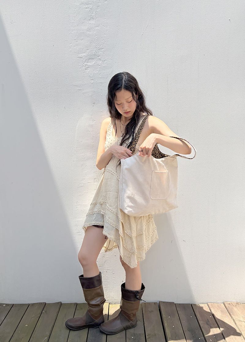 コバルティニースエードバッグ (beige)