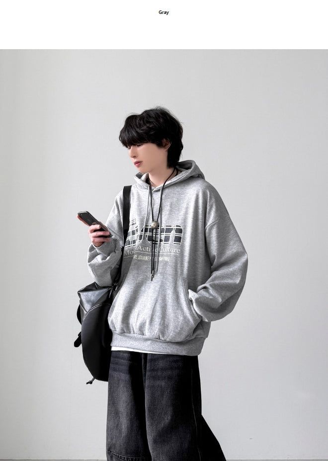 Iglen Check Over Hoodie